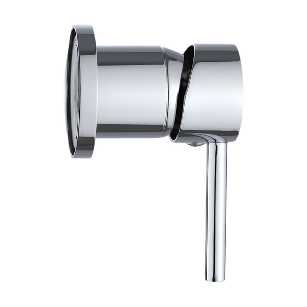 Della Francesca Single Round Shower Bath Mixer Tap Bathroom Shower Taps & Thermostats