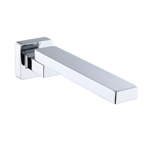 Della Francesca Bath In Wall Swivel Spout Polished Chrome Finish Shower Taps & Thermostats