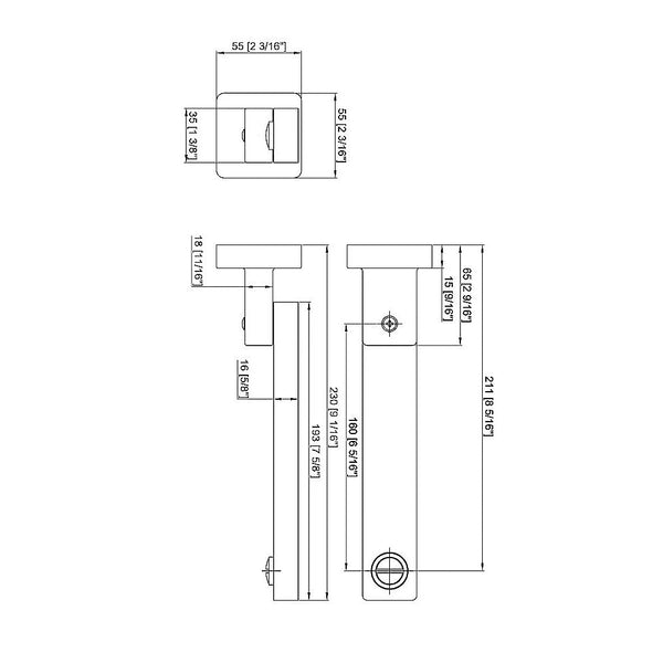 Della Francesca Bath In Wall Swivel Spout Polished Chrome Finish Shower Taps & Thermostats