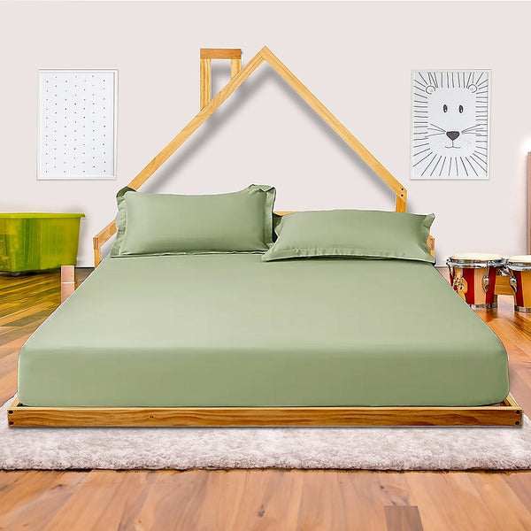 Pine Wood Floor Bed House Frame For Kids And Toddlers Single Bed Frames