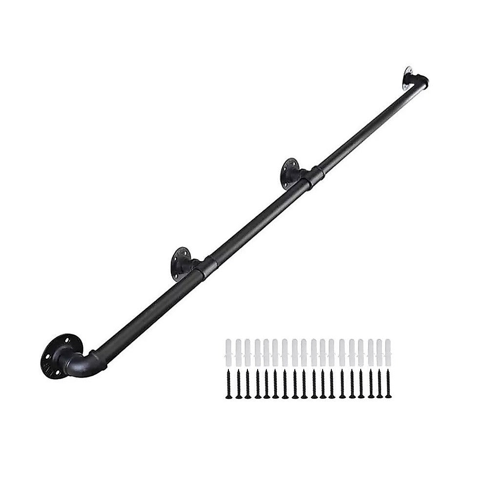 Randy & Travis Machinery 3M Handrail Stair Rail Grab Balustrade Staircase Banister + Installation Kit Staircase Kits