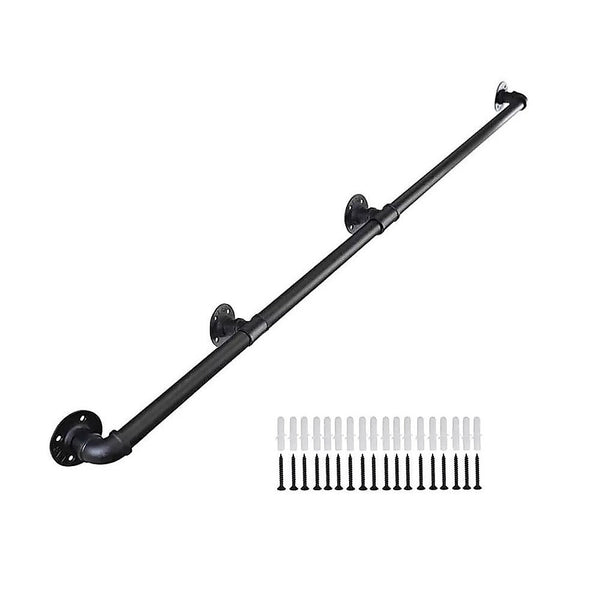 Randy & Travis Machinery 3M Handrail Stair Rail Grab Balustrade Staircase Banister + Installation Kit Staircase Kits