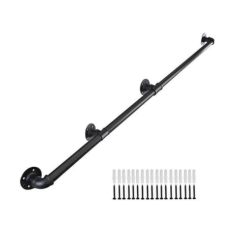 Randy & Travis Machinery 3M Handrail Stair Rail Grab Balustrade Staircase Banister + Installation Kit Staircase Kits