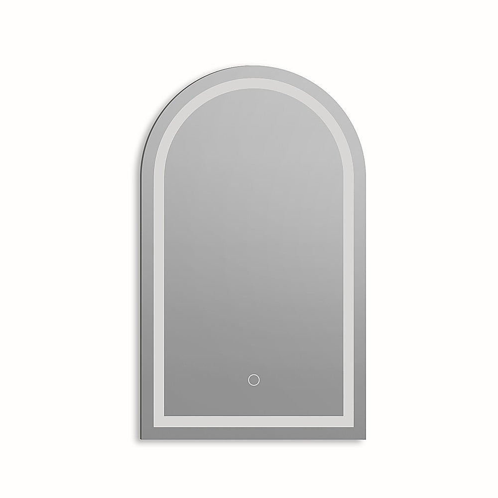 Della Francesca Arched Led Wall Mirror Bathroom Makeup Anti Fog 600Mm X 1000Mm Mirrors
