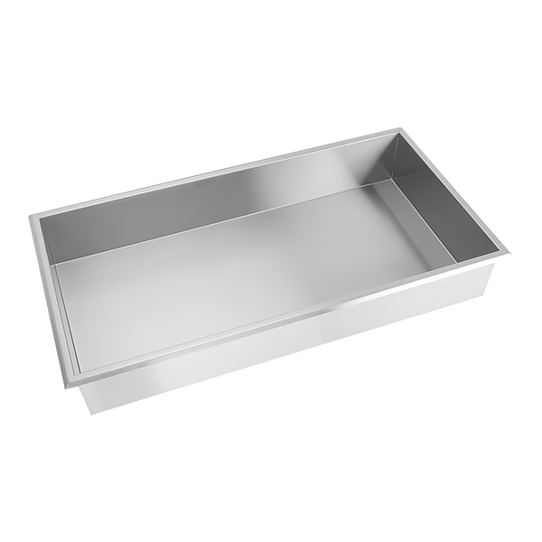 641 X 336 101Mm Shower Niche Single Shelf Organiser No Tile Needed In Stainless Steel Shower Shelves & Organisers