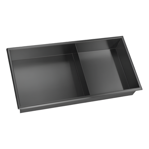 641 X 336 101Mm Shower Niche Double Shelf Organizer No Tile Needed In Black Shower Shelves & Organisers