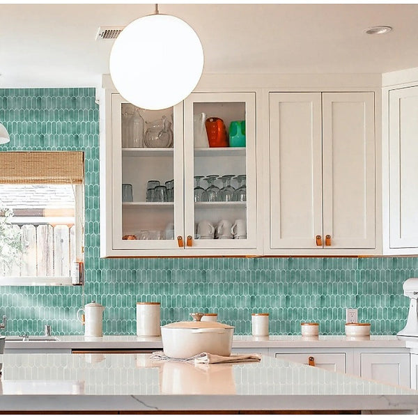 5Pcs 3D Self Adhesive Wall Stickers Waterproof Kitchen Bathroom High Temp Diy Wallpaper Rolls & Sheets