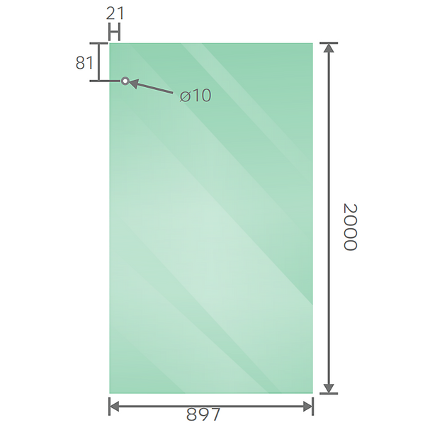 120X90cm Frameless Glass Sliding Corner Shower With Black Rail And Hardware Shower Doors