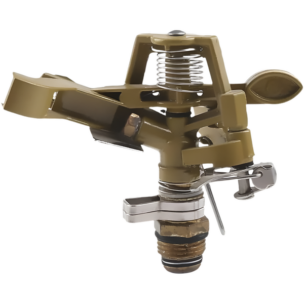 Randy & Travis Machinery Easy To Install Irrigation Sprinkler 360 Degree Rotating Gun Zinc Alloy Rocker Lawn Sprinklers & Sprinkler Heads