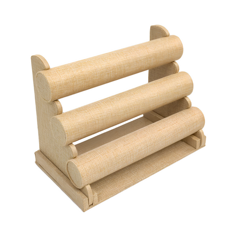 3 Tier Triple Bar Jewellery Display Rack Storage & Display