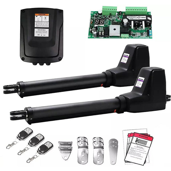 800Kg Double Swing Auto Motor Remote Gate Opener Basic Kit Gate Openers