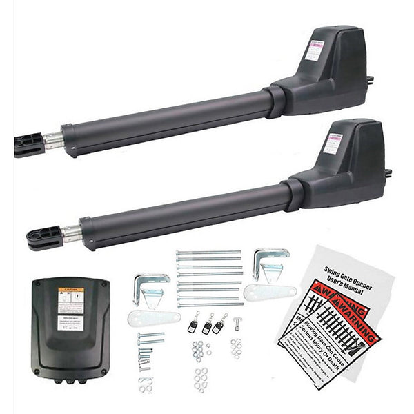 800Kg Double Swing Auto Motor Remote Gate Opener Basic Kit Gate Openers