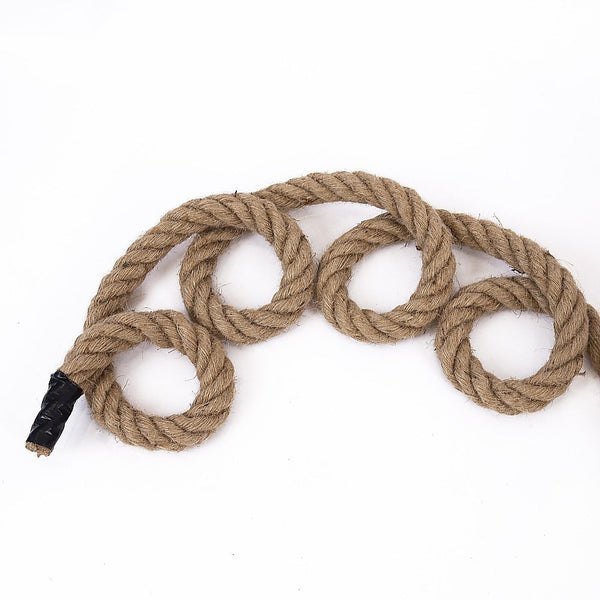 35M 100% Natural Jute Rope Twisted Decking Cord Garden Boating Sash Camping 32Mm Ropes Cords & Slings