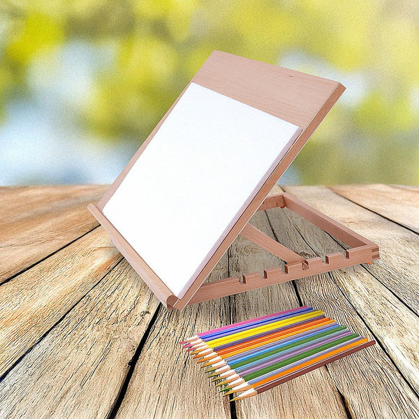 Randy & Travis Machinery A2 Art Craft Easel Table Wooden Drawing Board Artist Adjustable Workstation Drawing Boards & Tables