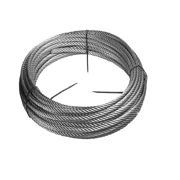 50M Stainless Steel Wire Rope Cable 5Mm 316 A4 7X7 Balustrade Fence Other Building Materials