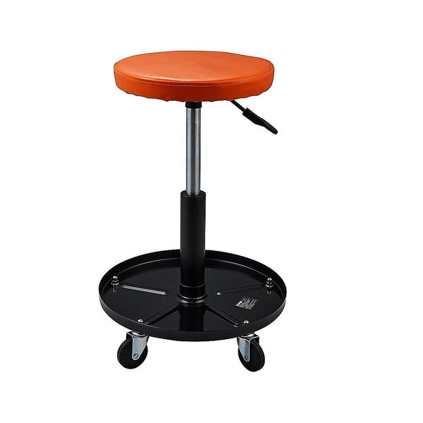 Rolling Shop Stool Mechanics Garage Adjustable Work Seat Creeper Mechanic Roller Seats