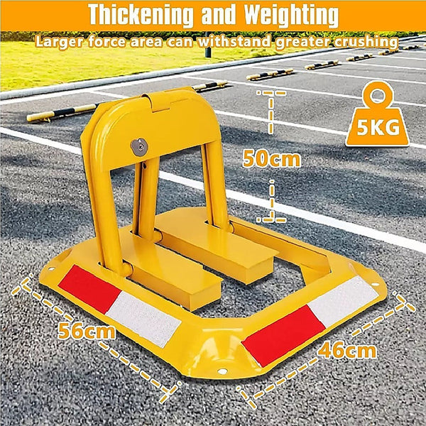 Parking Space Lock Folding Barrier Bollard Safety Cones Posts Barriers