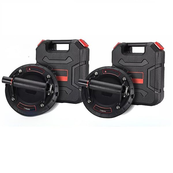 Randy & Travis Machinery 2X20cm 500Kg Vacuum Suction Cup Glass Lifter Granite Sucker Pump Heavy Duty Other Hand Tools