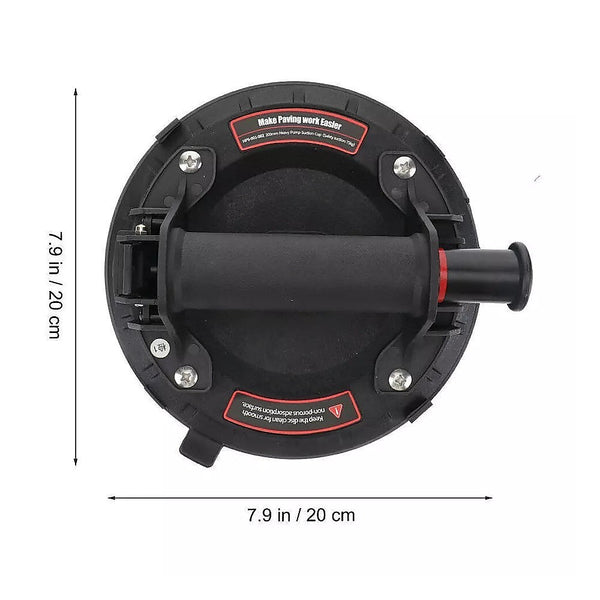 Randy & Travis Machinery 2X20cm 500Kg Vacuum Suction Cup Glass Lifter Granite Sucker Pump Heavy Duty Other Hand Tools