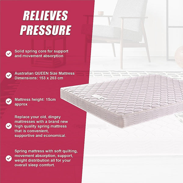 Palermo Queen Bed Mattress Mattresses