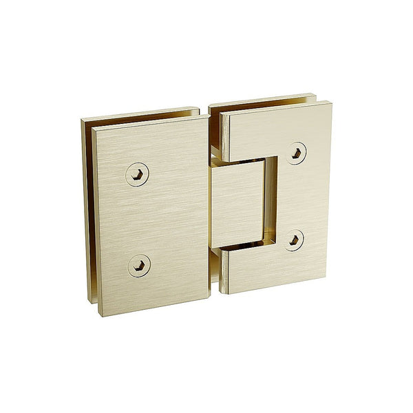 180 Degree Brass Glass To Shower Door Hinge In Gold Door Hinges