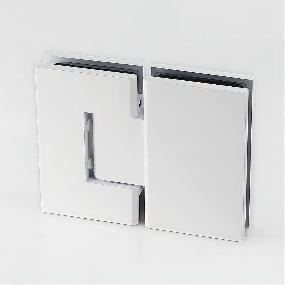 180 Degree Brass Glass To Shower Door Hinge In White Door Hinges