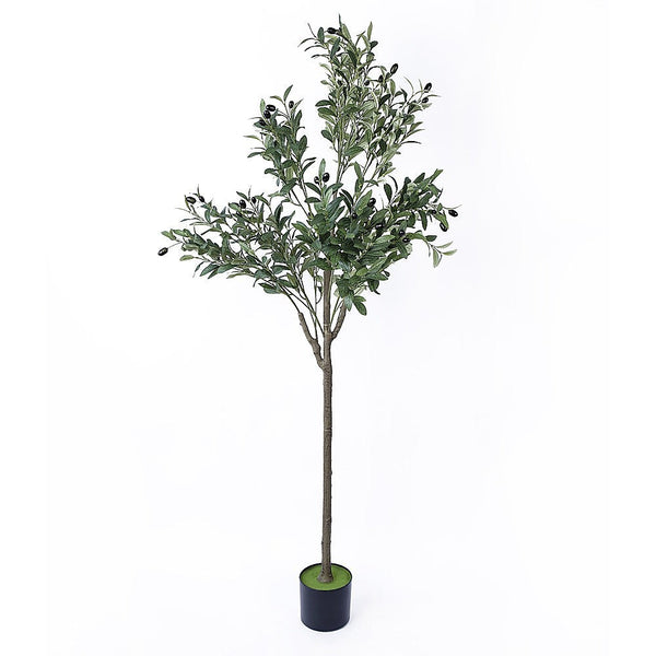Randy & Travis Machinery 150Cm Artificial Olive Tree Green Natural Tall Faux Lifelike Artificial Plants