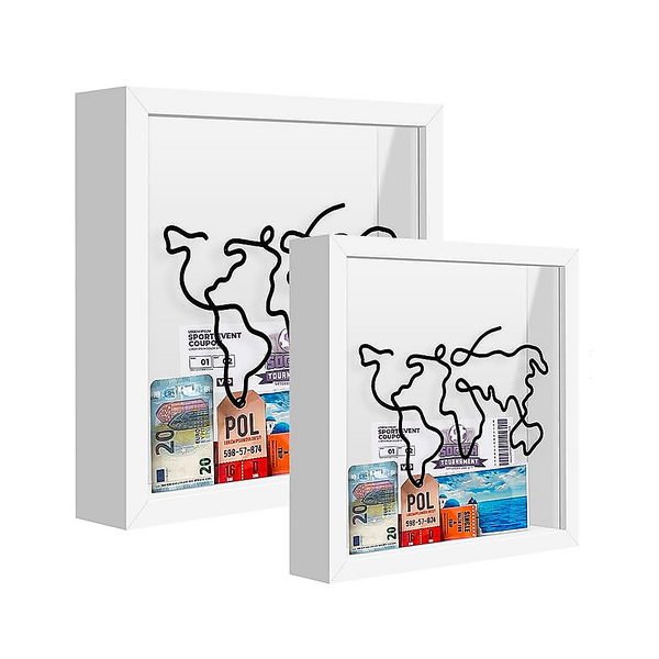 Explorer Memory Box Keepsake Picture Frame Wall Table Photo Frames