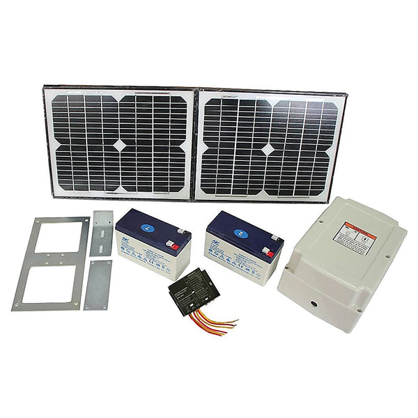 Randy & Travis Machinery 400Kg Single Swing Auto Motor Remote Gate Opener With 20W Mono Backup Solar Gate Openers