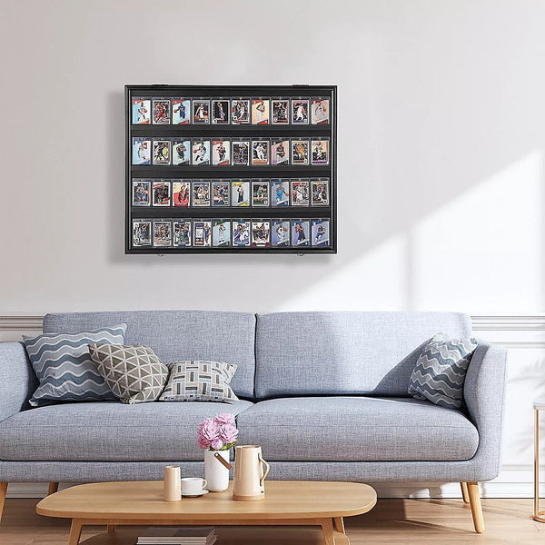 36 Graded Sports Card Display Case Display Stands