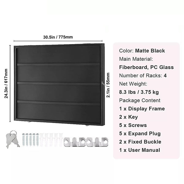 36 Graded Sports Card Display Case Display Stands