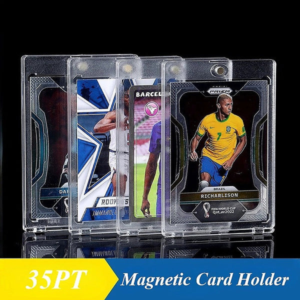 25 Pack Magnetic Card Holder For 35Pt Trading Sports Cards Dice