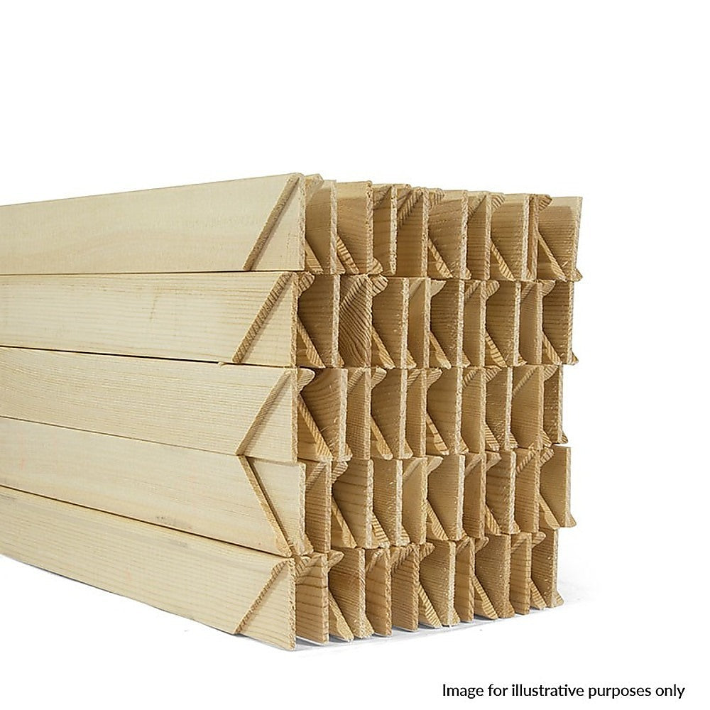 50X Canvas Stretcher Bars Frames Pine Wood Photo Frames