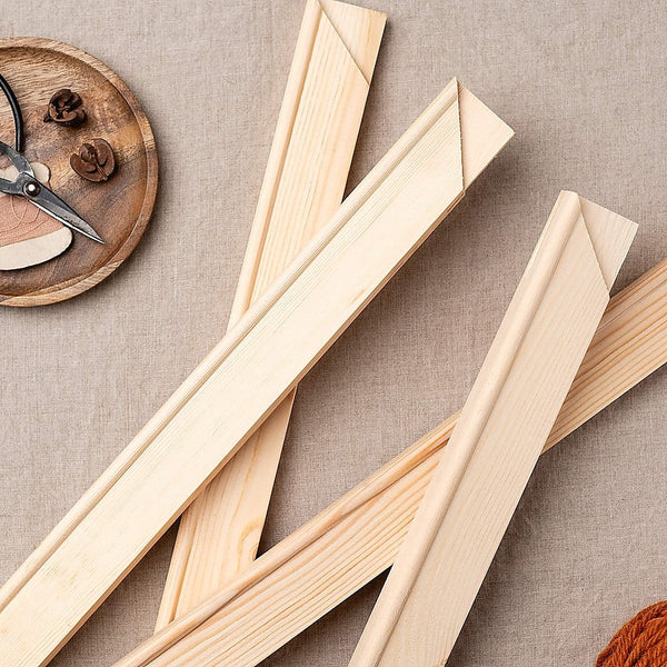 50X Canvas Stretcher Bars Frames Pine Wood Photo Frames