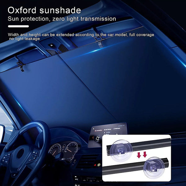 Retractable Sunshade For Car Windshield Sun Visors