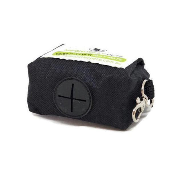 Moondidley Pets Poop Bag Holder With 2 Rolls Eco Friendly Bags Pooper Scooper & Bags