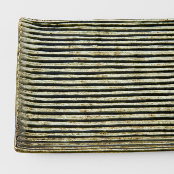 Sushi Plate 24Cm Contour Glaze Plates