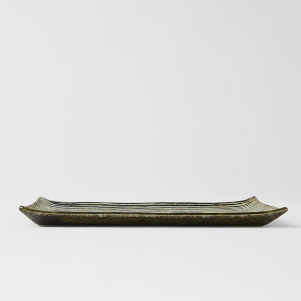 Sushi Plate 24Cm Contour Glaze Plates