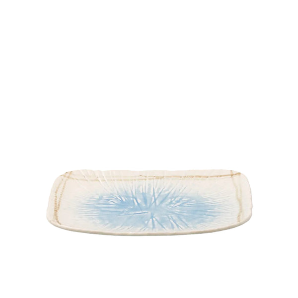 Sushi Platter 25.8X19.8Cm Okinawa Glaze Platters