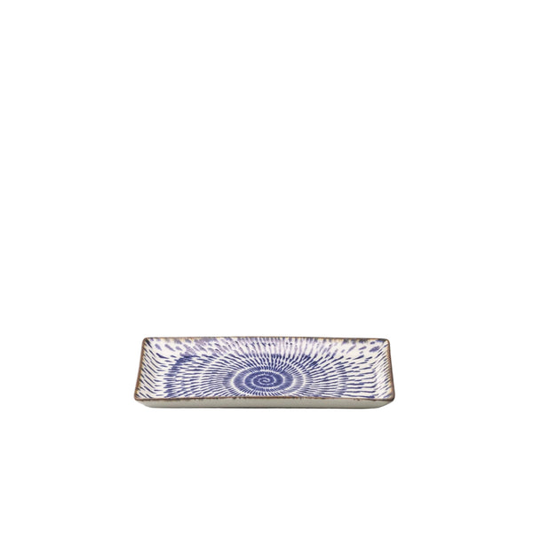 Sushi Plate 25Cm Speckled Swirl Design Plates