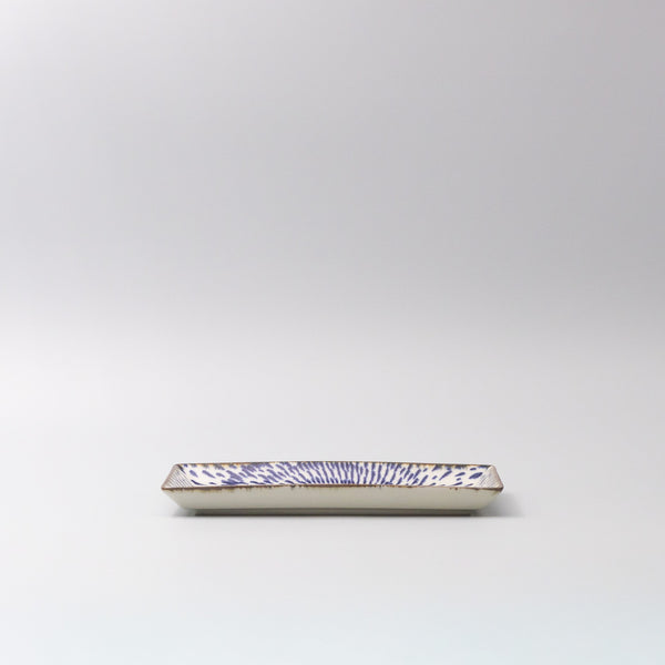 Sushi Plate 25Cm Speckled Swirl Design Plates
