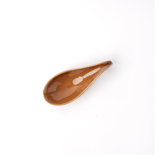Tapas Spoon 12.5Cm Toffee Glaze Spoons