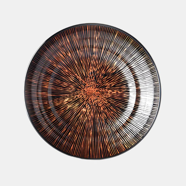 Serving Bowl 28.5Cm Bronze Converging Glaze Bowls