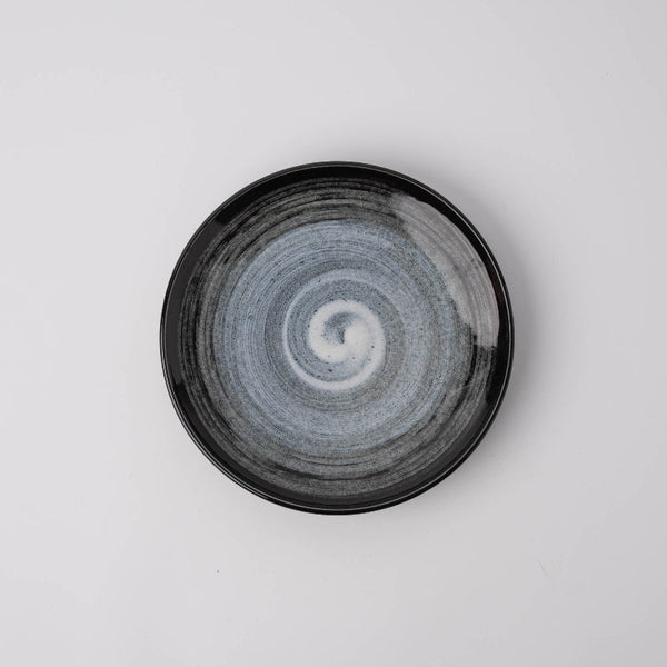 Side Plate 19Cm Blue Cloud Glaze Plates