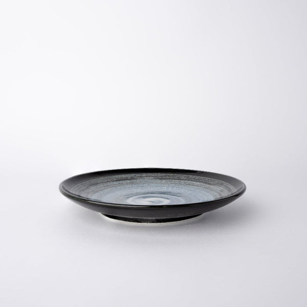 Side Plate 19Cm Blue Cloud Glaze Plates