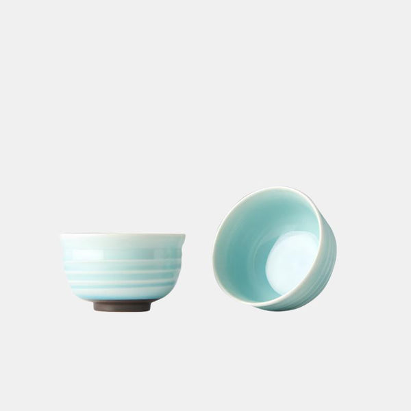 Tea Cup 140Ml Celadon Glaze Cups & Saucers