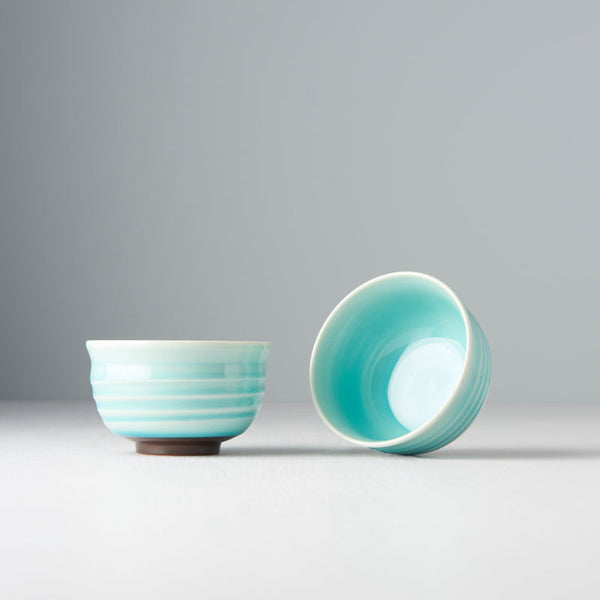 Tea Cup 140Ml Celadon Glaze Cups & Saucers