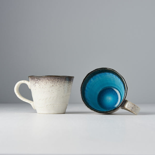 Mug With Handle 200Ml Sky Blue Glaze Mugs