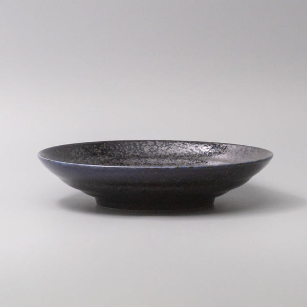 Pasta Bowl Flat Based 23Cm Midnight Pearl Glaze Bowls