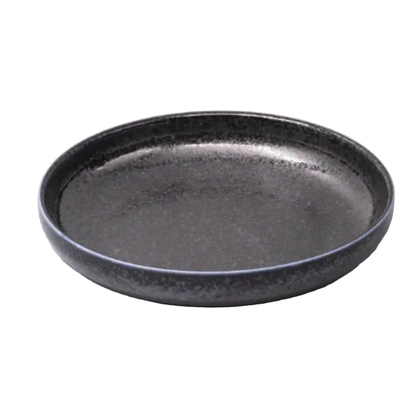 Plate High Rim 22Cm Midnight Pearl Glaze Plates